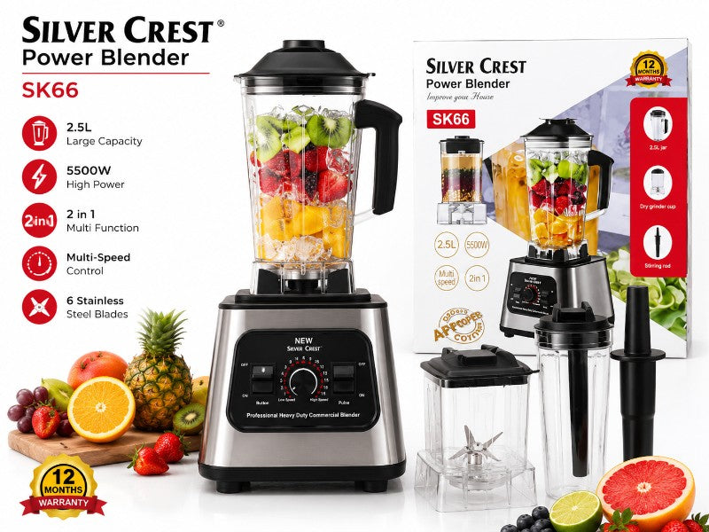 Silver Crest Smoothie Mixer Blender Machine