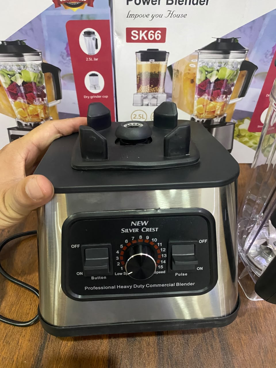 Silver Crest Smoothie Mixer Blender Machine